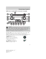 Предварительный просмотр 23 страницы Ford 2009 Mustang Owner'S Manual