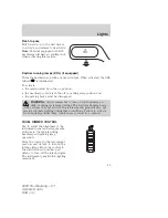 Предварительный просмотр 49 страницы Ford 2009 Mustang Owner'S Manual