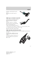 Предварительный просмотр 57 страницы Ford 2009 Mustang Owner'S Manual