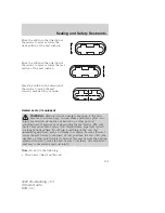 Предварительный просмотр 101 страницы Ford 2009 Mustang Owner'S Manual