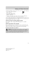 Предварительный просмотр 129 страницы Ford 2009 Mustang Owner'S Manual