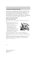 Предварительный просмотр 134 страницы Ford 2009 Mustang Owner'S Manual