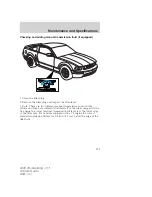 Предварительный просмотр 275 страницы Ford 2009 Mustang Owner'S Manual