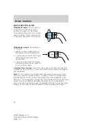 Предварительный просмотр 54 страницы Ford 2009 Ranger Owner'S Manual