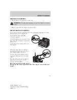 Предварительный просмотр 61 страницы Ford 2009 Ranger Owner'S Manual