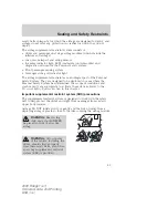 Предварительный просмотр 89 страницы Ford 2009 Ranger Owner'S Manual