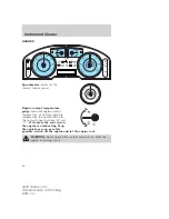 Preview for 16 page of Ford 2009 Taurus X Owner'S Manual