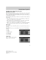 Preview for 61 page of Ford 2009 Taurus X Owner'S Manual