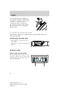 Preview for 86 page of Ford 2009 Taurus X Owner'S Manual