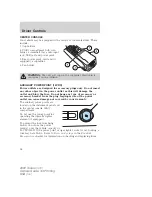 Preview for 96 page of Ford 2009 Taurus X Owner'S Manual