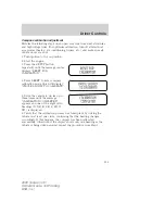 Preview for 115 page of Ford 2009 Taurus X Owner'S Manual