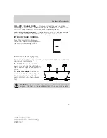 Preview for 121 page of Ford 2009 Taurus X Owner'S Manual