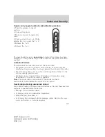 Preview for 127 page of Ford 2009 Taurus X Owner'S Manual