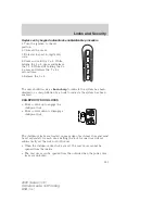 Preview for 129 page of Ford 2009 Taurus X Owner'S Manual