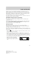 Preview for 143 page of Ford 2009 Taurus X Owner'S Manual