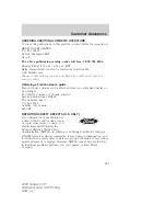 Preview for 283 page of Ford 2009 Taurus X Owner'S Manual