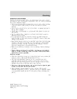 Preview for 285 page of Ford 2009 Taurus X Owner'S Manual