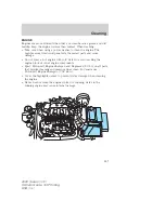 Preview for 287 page of Ford 2009 Taurus X Owner'S Manual