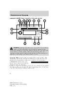 Предварительный просмотр 24 страницы Ford 2009 Town Car Owner'S Manual