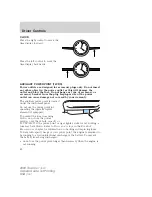 Предварительный просмотр 48 страницы Ford 2009 Town Car Owner'S Manual