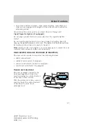 Предварительный просмотр 49 страницы Ford 2009 Town Car Owner'S Manual