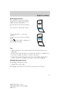 Предварительный просмотр 55 страницы Ford 2009 Town Car Owner'S Manual