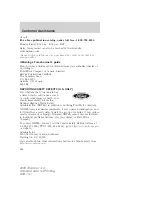 Предварительный просмотр 224 страницы Ford 2009 Town Car Owner'S Manual