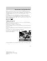 Предварительный просмотр 237 страницы Ford 2009 Town Car Owner'S Manual