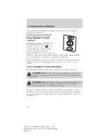 Preview for 110 page of Ford 2010 07+ Explorer Sport Trac Owner'S Manual