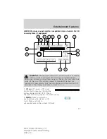 Предварительный просмотр 38 страницы Ford 2010 Crown Victoria Owner'S Manual