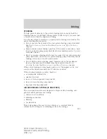 Preview for 184 page of Ford 2010 Crown Victoria Owner'S Manual