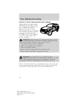 Предварительный просмотр 134 страницы Ford 2010 E-150 Owner'S Manual