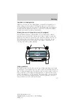 Предварительный просмотр 17 страницы Ford 2010 Econoline Owner'S Manual