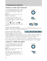 Предварительный просмотр 28 страницы Ford 2010 Edge Owner'S Manual