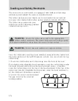 Предварительный просмотр 174 страницы Ford 2010 Edge Owner'S Manual