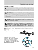 Предварительный просмотр 255 страницы Ford 2010 Edge Owner'S Manual