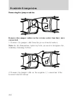 Предварительный просмотр 262 страницы Ford 2010 Edge Owner'S Manual