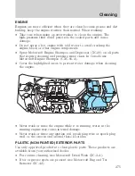 Предварительный просмотр 275 страницы Ford 2010 Edge Owner'S Manual