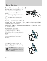 Preview for 70 page of Ford 2010 Escape Hybrid Owner'S Manual