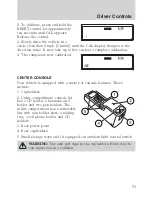 Preview for 73 page of Ford 2010 Escape Hybrid Owner'S Manual