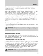 Preview for 213 page of Ford 2010 Escape Hybrid Owner'S Manual