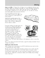 Preview for 241 page of Ford 2010 Escape Hybrid Owner'S Manual