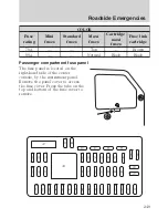 Preview for 249 page of Ford 2010 Escape Hybrid Owner'S Manual