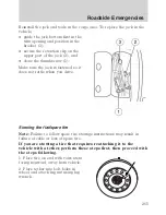 Preview for 265 page of Ford 2010 Escape Hybrid Owner'S Manual