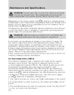 Preview for 316 page of Ford 2010 Escape Hybrid Owner'S Manual