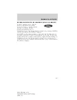 Предварительный просмотр 317 страницы Ford 2010 Escape Owner'S Manual