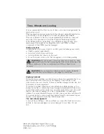 Preview for 190 page of Ford 2010 Explorer Sport Trac Owner'S Manual