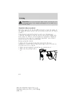 Preview for 218 page of Ford 2010 Explorer Sport Trac Owner'S Manual