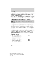 Preview for 240 page of Ford 2010 Explorer Sport Trac Owner'S Manual