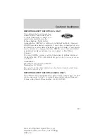 Preview for 283 page of Ford 2010 Explorer Sport Trac Owner'S Manual